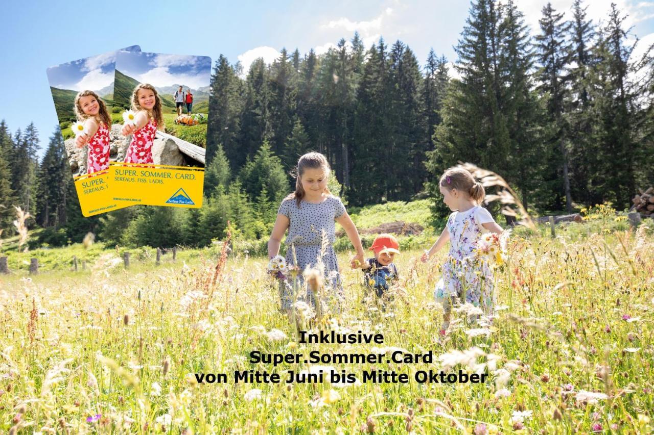 Alpenapart Ladis Im Sommer Inkl Super Sommer Card Exterior foto